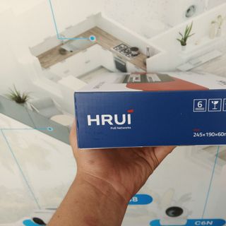 Switch PoE 8 Port HRUI HR901-AF-82N tốc độ 10/100M