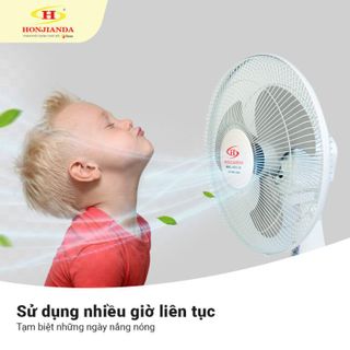 QUẠT SẠC HONJIANDA HJD – FL 301 LED – Loại 1 bình