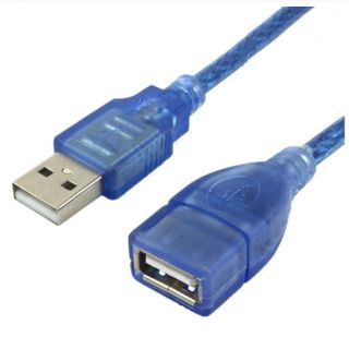 Dây USB nối dài màu xanh, chống nhiễu dài 1.5M