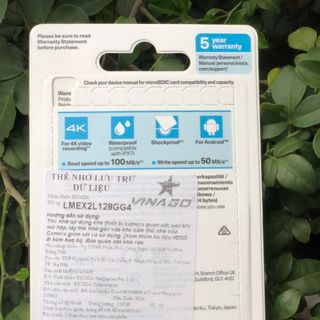 Thẻ Nhớ 128GB KIOXIA (Hàng chính hãng | Bảo hành 5 năm | Hộp 20c) - Khuyên dùng với CAMERA REOQOO