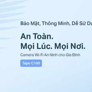 Camera Wi-Fi TP-Link Tapo C100 (Full HD)