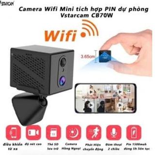 Camera Wifi Vstarcam CB70W Dùng Pin (20000mah)