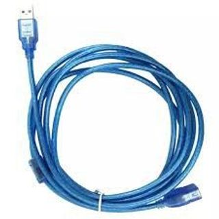 Dây USB nối dài màu xanh, chống nhiễu dài 5M