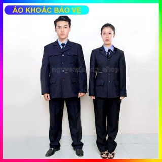 Áo khoác bảo vệ, áo đại cán, áo khoác mùa đông, áo khoác bảo vệ 2 lớp, đồng phục bảo vệ.