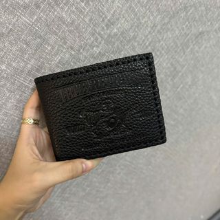 Ví da ngang + hộp dành cho nam khâu viền họa tiết dập nổi, nhiều ngăn mã N04 Như Quỳnh Fashion