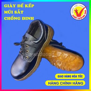 GIÀY BẢO HỘ LAO ĐỘNG ABC ĐẾ KẾP MŨI THÉP , CHỐNG ĐINH , CHỐNG DẦU MỠ