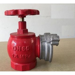 VAN GÓC CHỮA CHÁY D65, KHÓA NƯỚC DÙNG ĐỂ KẾT NỐI GIỮA ĐƯƠNG ỐNG DẪN NƯỚC VỚI CUỘN VÒI CHỮA CHÁY