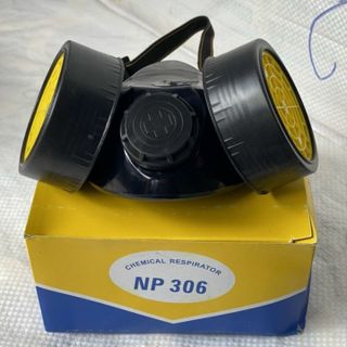 MẶT NẠ PHÒNG ĐỘC, LỌC ĐỘC NP 306,PHIN LỌC CR203 PHUN SƠN , PU , HÓA CHẤT , KHÓI BỤI