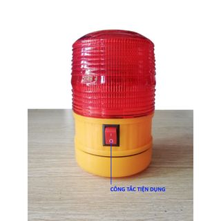 ĐÈN CẢNH BÁO GIAO THÔNG SỬ DỤNG PIN TIỂU , CÔNG TRÌNH , BÁO HIỆU NGUY HIỂM SỬ DỤNG PIN