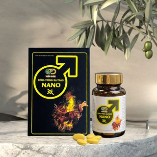 Nano X Tăng sinh lý nam giới hộp 30 viên nén