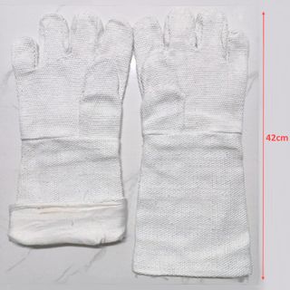 Găng tay chống cháy amiang chịu nhiệt độ cao dùng cho thợ hàn,luyện kim,cứu hỏa PCCC
