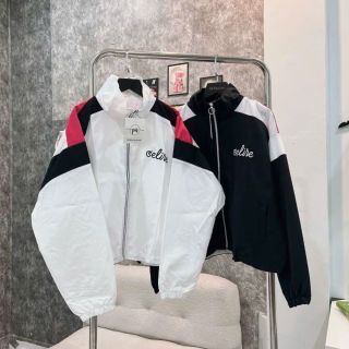 Áo khoác dù kiểu dáng lửng phối , logo thêu.dây rút lai. giá sỉ - giá bán buôn