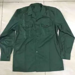BỘ QUẦN ÁO K03, QUẦN ÁO BẢO HỘ LAO ĐỘNG DÀNH CHO HỌC SINH, SINH VIÊN TẬP QUÂN SỰ MÀU XANH LÁ
