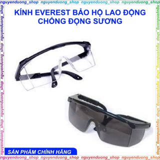 Kính Everest bảo vệ mắt , chống ngưng tụ hơi nước, chống đọng sương, kính bảo hộ lao động