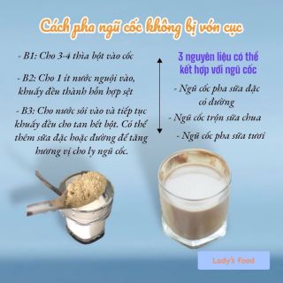 NGŨ CỐC DINH DƯỠNG NHÀ LÀM NGUYÊN CHẤT TÚI 500GR LD006 - LADY'S PASSION