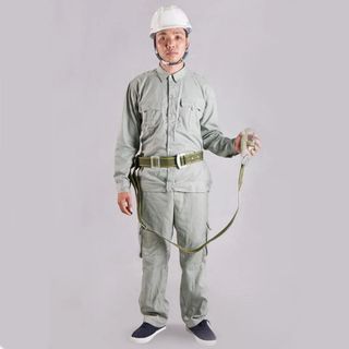 DÂY AN TOÀN BẢO HỘ LAO ĐỘNG A4 XANH MÓC NHỎ, DÂY ĐAI AN TOÀN LÀM VIỆC TRÊN CAO TẢI TRỌNG 1000KG