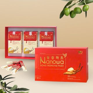 Nước Đông Trùng Hạ Thảo Nanowa - Hộp 45 Gói