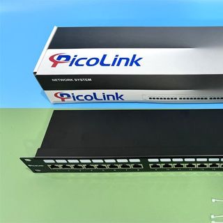 Thanh đấu nối Patch Panel 24 cổng Cat7 STP 1U PicoLink P/N: PL-S1U24 -C7