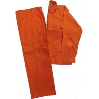 QUẦN ÁO BẢO HỘ LAO ĐỘNG VẢI KAKI LOẠI 1, ĐỒNG PHỤC BẢO HỘ LAO ĐỘNG , QUẦN ÁO CÔNG NHÂN NAM NỮ MÀU CAM