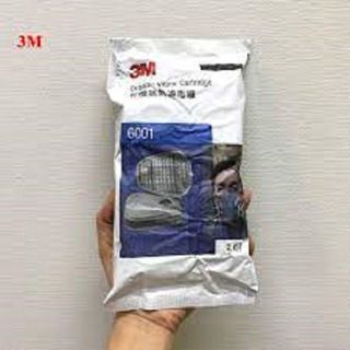 Mặt nạ phòng độc, lọc độc 3M6200, phin lọc 6001, mặt nạ chống độc, mặt nạ phun sơn PU , khẩu trang phòng độc, khói bụi