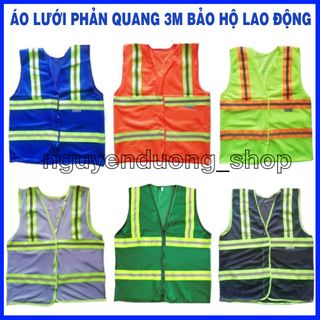 ÁO LƯỚI PHẢN QUANG 3M , ÁO PHẢN QUANG , ÁO KHOÁC PHẢN QUANG BẢO HỘ LAO ĐỘNG