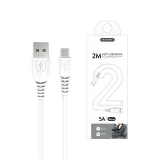 Cáp sạc Sendem M35 5A chống uốn cong dài 2M Chân Micro