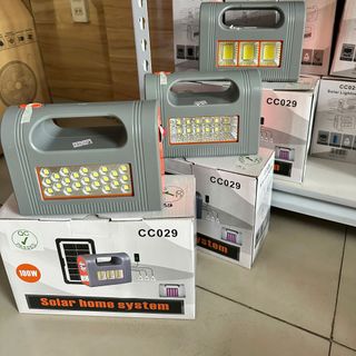 Đèn Pin Năng Lượng Mặt Trời CC029-3 - Sạc Dự Phòng & Pin Tích Điện