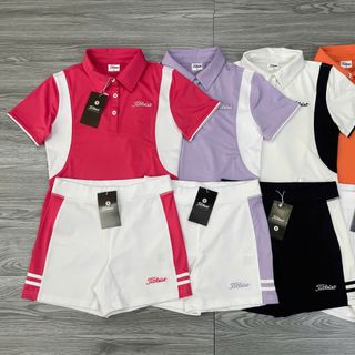 Set trụ nữ quần 1 lớp Tennis golf pickleball nữ ạ Fulltag code có nút dự phòng Size s m l xl xxl Ri 12221