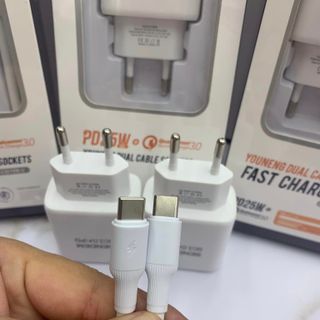 Bộ sạc 2 cổng Sendem C89 PD25W/QC3.0 Chân C to C