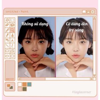 Đèn Livestream Để Bàn Kèm 2 Kẹp Điện Thoại - Gậy Selfie & Ánh Sáng Hoàn Hảo Cho Video TikTok