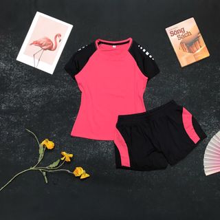 Set đùi 2 lớp phối Chất liệu: thun poly Size: MLXL2X3X Ri: 12222