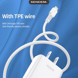 Bộ sạc Sendem C68 2.4A Chân TypeC