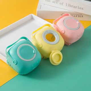 Cọ tắm silicon có hộc chứa xà phòng massage nhẹ nhàng cho làn da