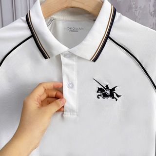 POLO NAM TRẮNG THÊU