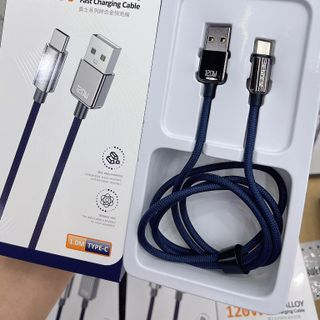 Cáp sạc siêu nhanh Sendem T55 120W chân TypeC