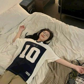 Áo thun in số 10 chất thun mè thái from rộng unisex …