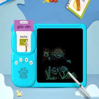 MÁY ĐỌC THẺ TÍCH HỢP BÃNG VẼ LCD TỰ XÓA