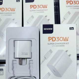 Bộ sạc nhanh Sendem C30 30W Chân C to C