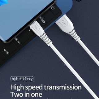 Cáp sạc Sendem M35 5A chống uốn cong dài 2M Chân IPhone