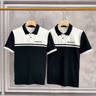 THUN NAM CỔ BẺ, POLO NAM THÊU CHỮ