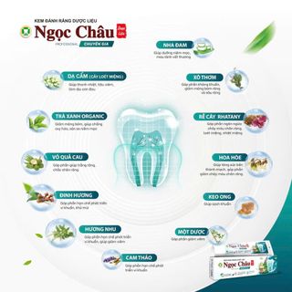 KEM ĐÁNH RĂNG NGỌC CHÂU CHUYÊN GIA 100G TẶNG 1 KEM ĐÁNH RĂNG TRUYỀN THỐNG 20G L102 - LADY'S PASSION