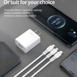 Bộ sạc Sendem C68 2.4A Chân IPhone