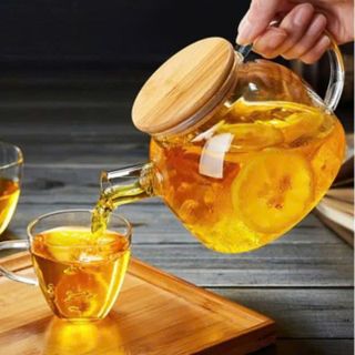 BÌNH THỦY TINH CHỊU NHIỆT DELI NẮP GỖ GPH 20