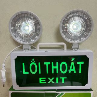 ĐÈN SỰ CỐ THOÁT HIỂM KẾT HỢP ĐÈN EXIT 2 TRONG 1 , ĐÈN CHIẾU SÁNG KHI MẤT ĐIỆN , ĐÈN CHỈ DẪN EXIT ,ĐÈN MẮT ẾCH , MẮT CUA