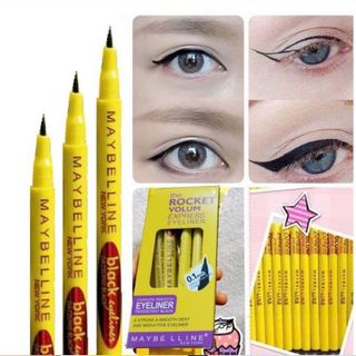 Bút Kẻ Mắt Nước MaybeLâu Trôi Chống Nước, Siêu Mảnh 0.1mm
