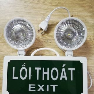 ĐÈN SỰ CỐ THOÁT HIỂM KẾT HỢP ĐÈN EXIT 2 TRONG 1 , ĐÈN CHIẾU SÁNG KHI MẤT ĐIỆN , ĐÈN CHỈ DẪN EXIT ,ĐÈN MẮT ẾCH , MẮT CUA