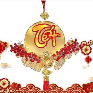 Vòng treo trang trí Tết, liễng trang trí tết giá sỉ - giá bán buôn