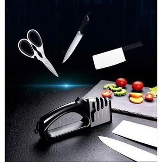 DỤNG CỤ MÀI DAO 20CM ĐA NĂNG 4IN1
