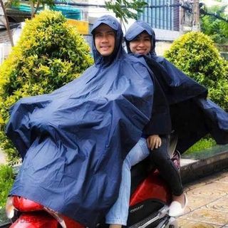 ÁO MƯA 2 ĐẦU VẢI DÙ
