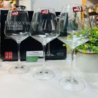 BỘ 6 LY THỦY TINH 590ML RƯỢU VANG DELI CJ6159